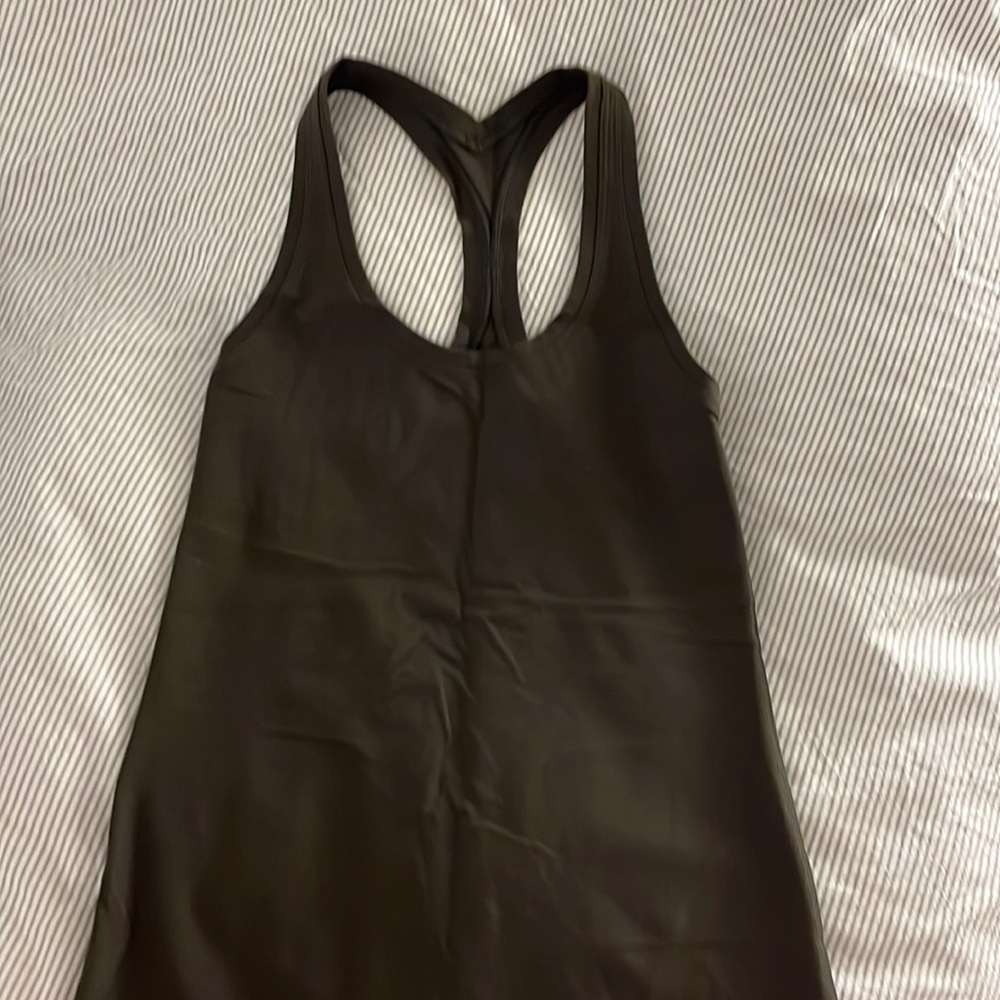 Lululemon cool racerback olive green